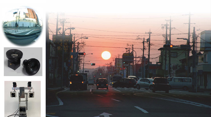 清水研究室デモ光景