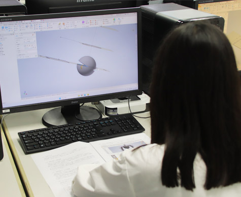 情報メディア学科　高大連携授業(一色高等学校)が実施されました