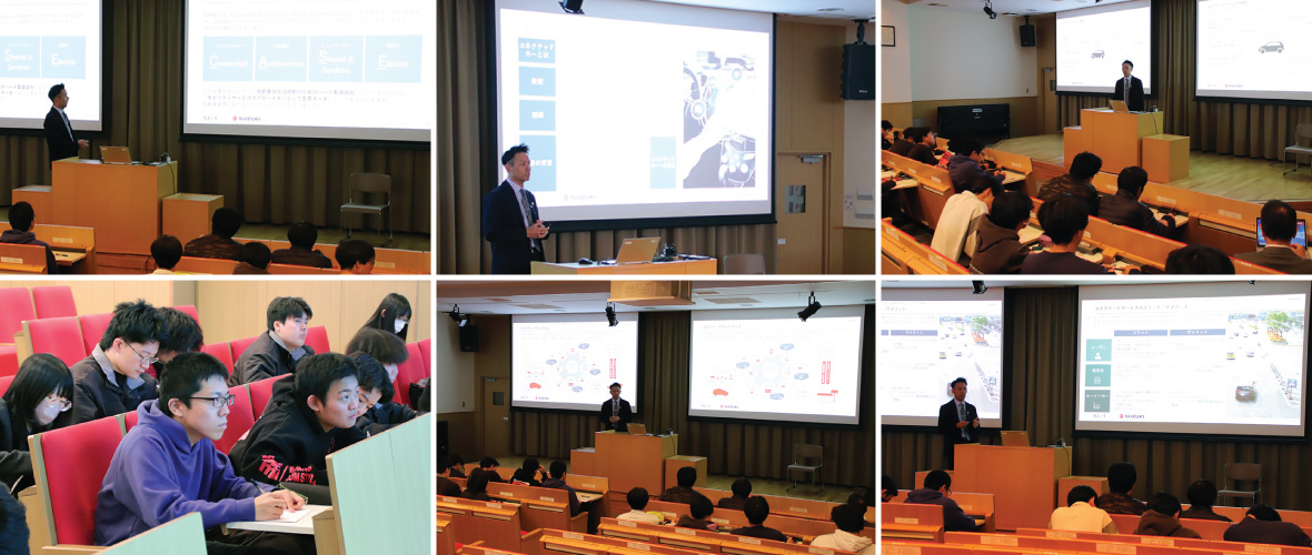 特別講義「次世代モビリティ　～コネクテッドカー～」を実施