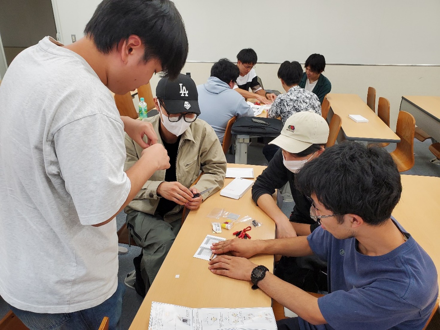 グレッツェルセルの作製実習