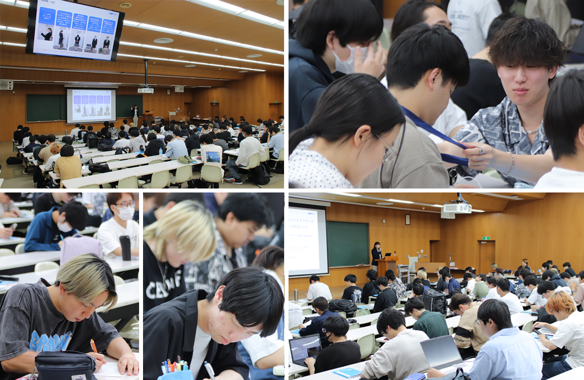 工学部3年生を対象にマナー講座を実施しました